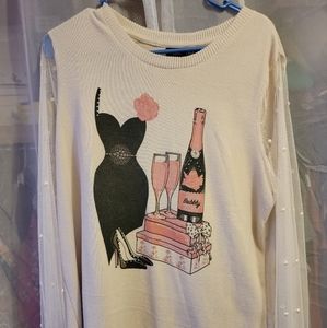 Champagne blouse